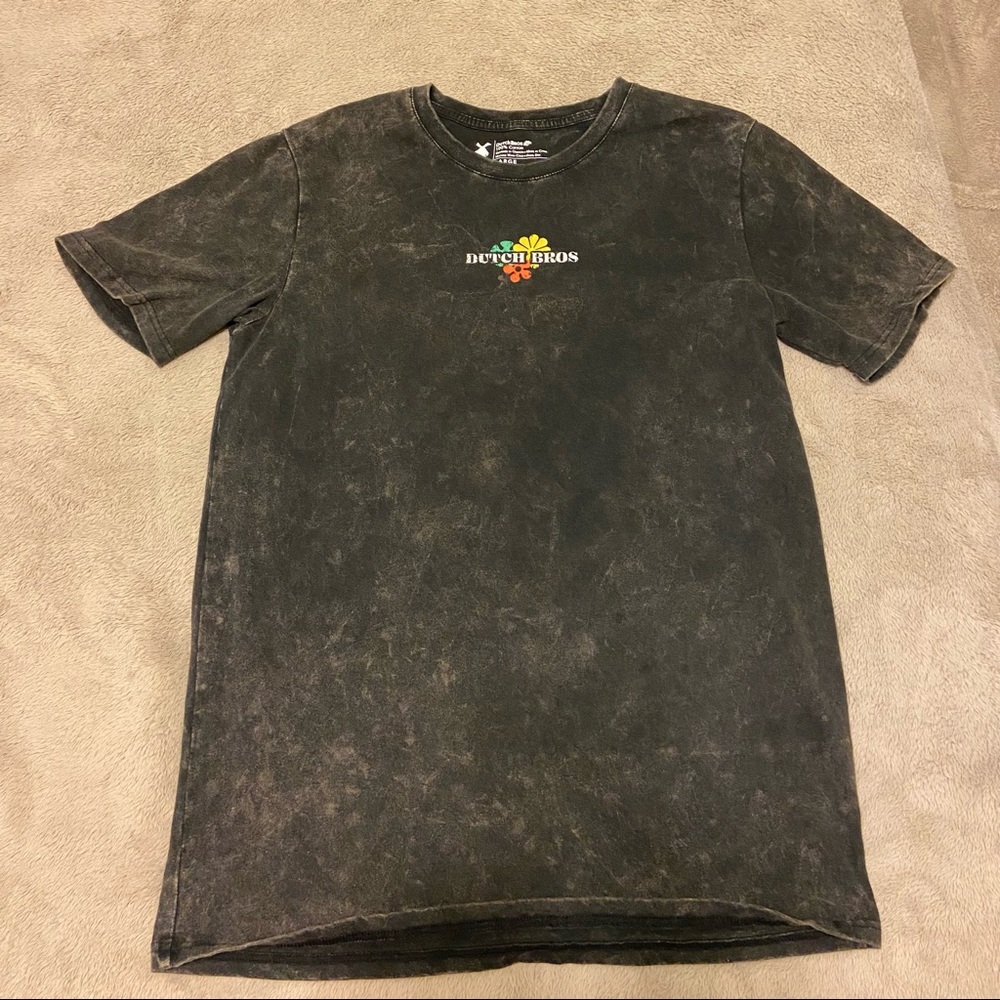 Dutch Bros Gray marble with flowers (L) only worn a couple times